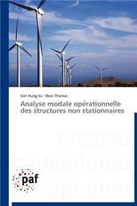Analyse Modale Ope Rationnelle Des Structures Non Stationnaires