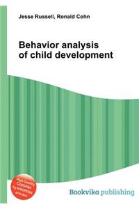 Behavior Analysis of Child Development