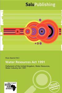 Water Resources ACT 1991