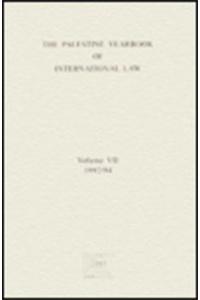 Palestine Yearbook International Law