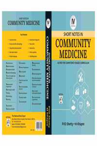 SHORT NOTES IN COMMUNITY MEDICINE