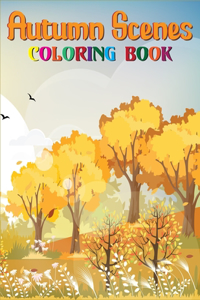 Autumn Scenes Coloring Book