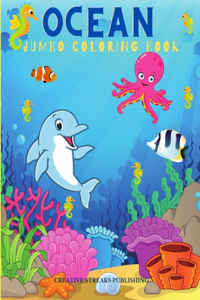 Ocean Jumbo Coloring Book