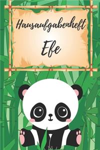 Hausaufgabenheft Efe