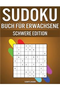 Sudoku Buch für Erwachsene Schwere Edition