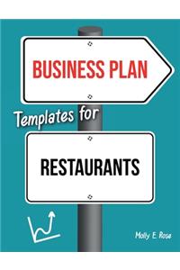 Business Plan Templates For Restaurants