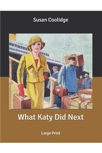 What Katy Did Next