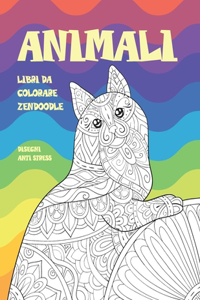 Libri da colorare Zendoodle - Disegni Anti stress - Animali