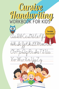 Cursive handwriting workbook for kids