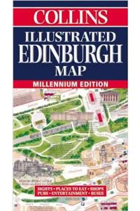 Illustrated Map Edinburgh
