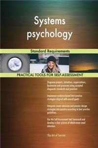 Systems psychology Standard Requirements