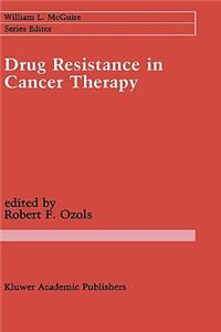 Drug Resistance in Cancer Therapy