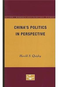 China's Politics in Perspective