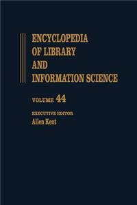 Encyclopedia of Library and Information Science