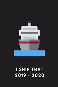 I Ship That