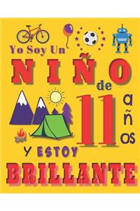 Yo soy un niño de 11 años y estoy brillante