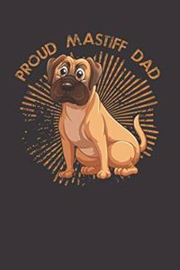 Mastiff Dog Dad Notebook Journal