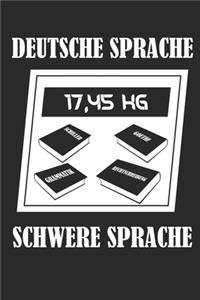Deutsche Sprache Schwere Sprache