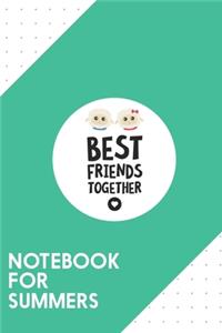 Notebook for Summers