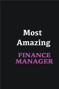 Most Amazing Finance Manager