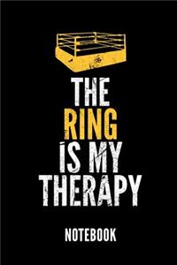 The Ring Is My Therapy Notebook