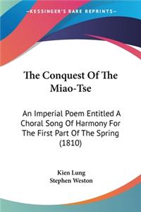 The Conquest Of The Miao-Tse