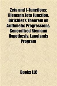 Zeta and L-Functions