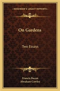 On Gardens