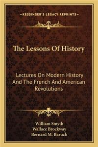 Lessons Of History
