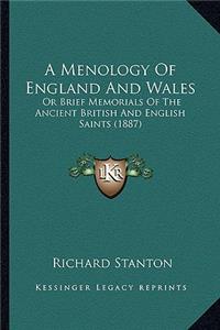 Menology of England and Wales