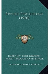 Applied Psychology (1920)