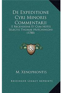 De Expeditione Cyri Minoris Commentarii