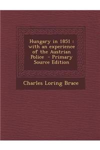 Hungary in 1851