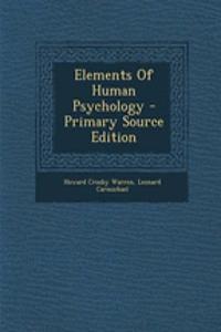Elements of Human Psychology