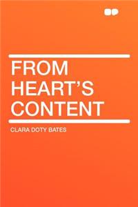 From Heart's Content