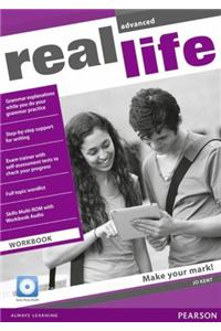 Real Life Global Advanced Workbook & Multi-ROM Pack