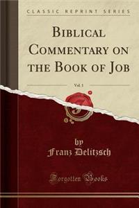 Biblical Commentary on the Book of Job, Vol. 1 (Classic Reprint)