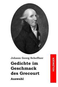 Gedichte im Geschmack des Grecourt