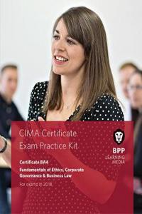 CIMA BA4 Fundamentals of Ethics, Corporate Governance and Business Law