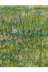 Patch of Grass, Vincent Van Gogh. Graph Paper Journal