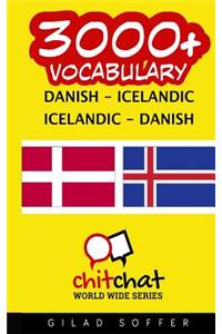 3000+ Danish - Icelandic Icelandic - Danish Vocabulary