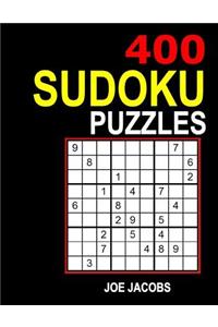 Sudoku: 400 Sudoku Puzzles: (Very Easy, Easy, Medium, Hard)