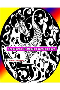 Creatures Of Magic Coloring Book