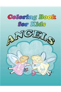 Coloring Book for Kids: Angels: Kids Coloring Book