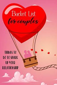 Bucket List For Couples