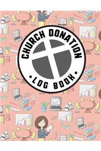 Church Donation Log Book