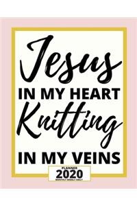 Jesus In My Heart Knitting In My Veins
