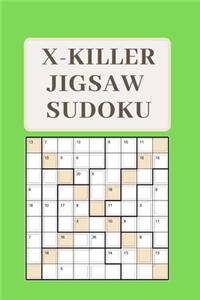 X-Killer Jigsaw Sudoku