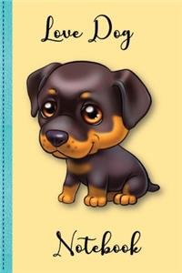 Love Puppy Dog Notebook Volume 6
