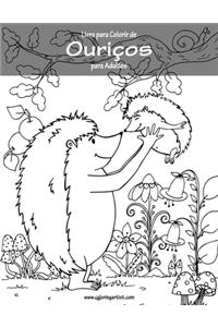 Livro para Colorir de Ouriços para Adultos